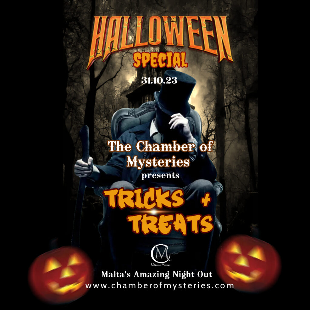 Chamber of Mysteries Halloween 2023 Poster