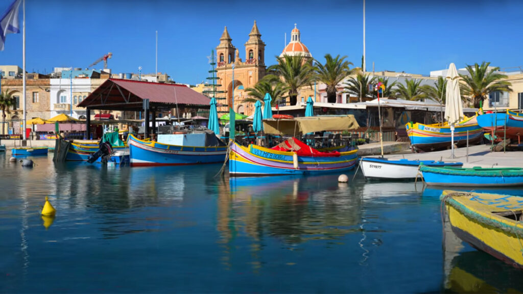 marsaxlokk malta fishing village