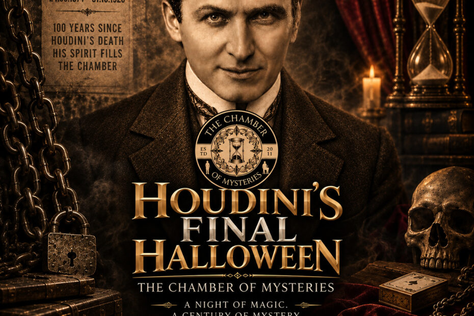 Houdini's Final Halloween Show Malta 2026 Chamber of Mysteries